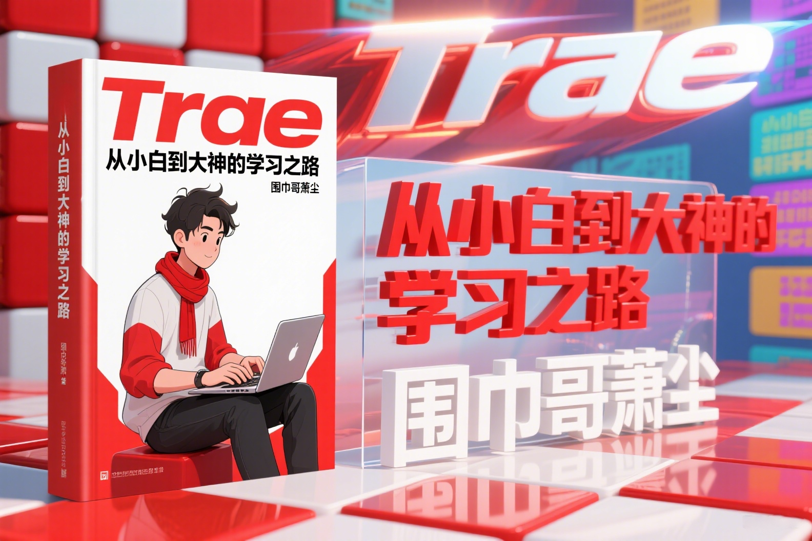 Trae AI 从小白到大神的学习之路 - 书籍封面